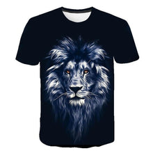 Load image into Gallery viewer, Lion 3D printed T-shirt
